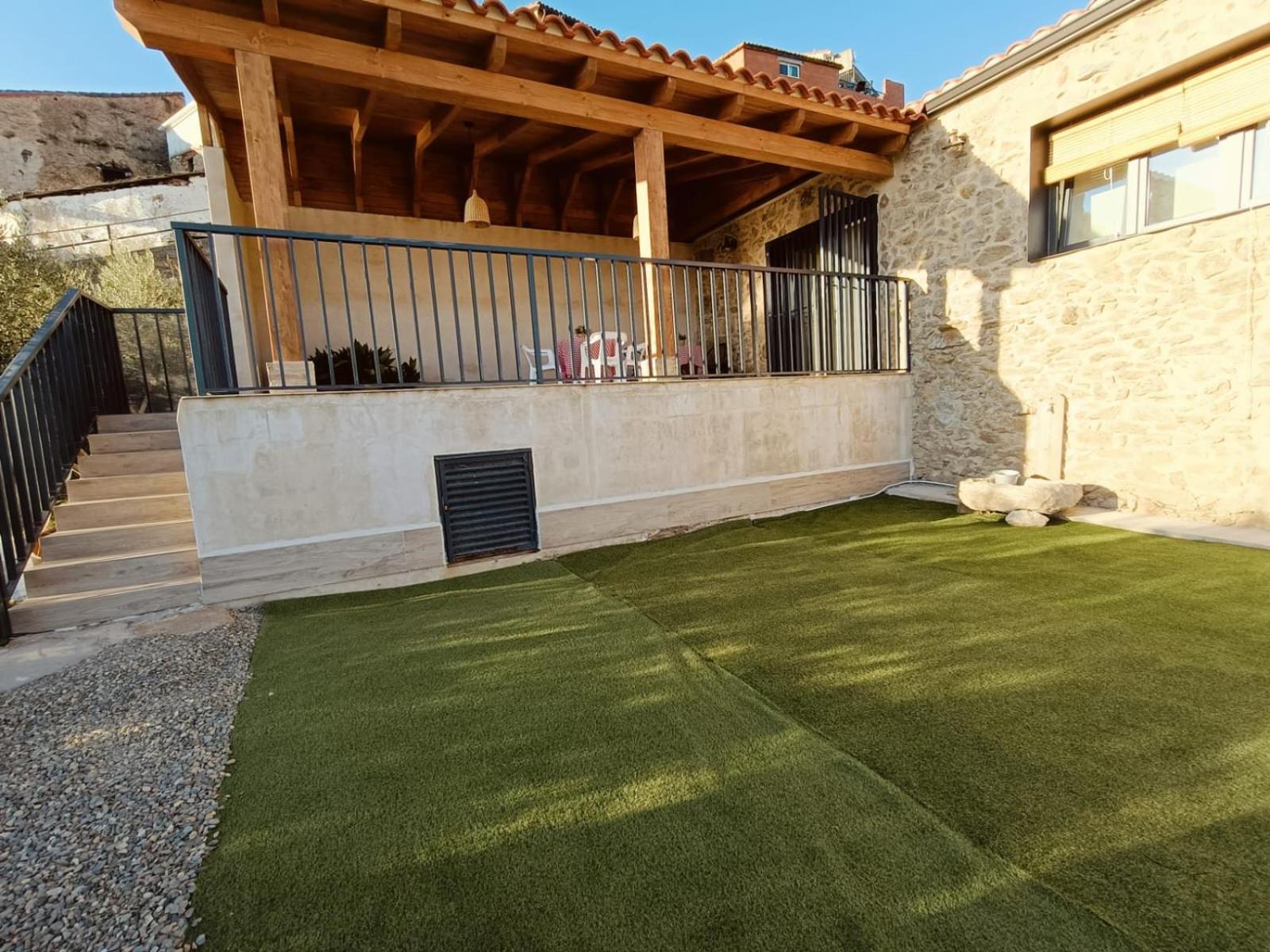 La Casa De Abajo Villa Arroyomolinos de la Vera Kültér fotó