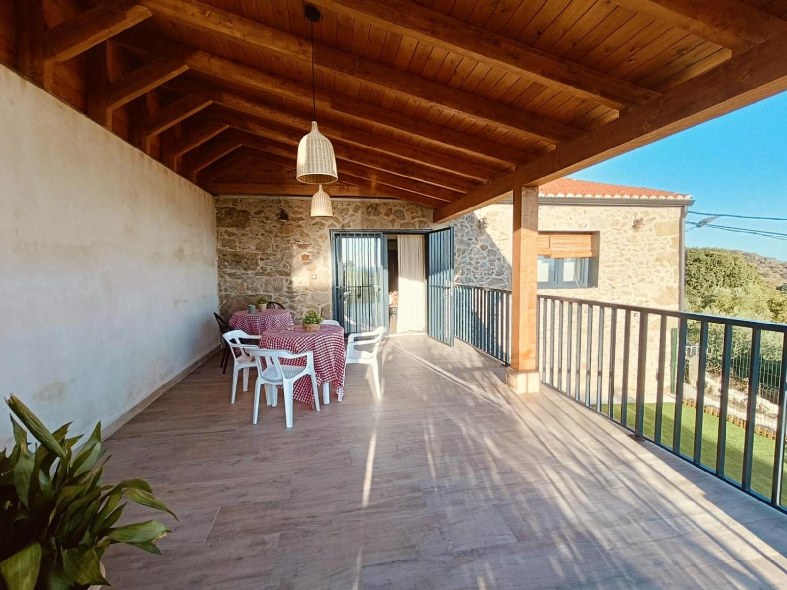 La Casa De Abajo Villa Arroyomolinos de la Vera Kültér fotó